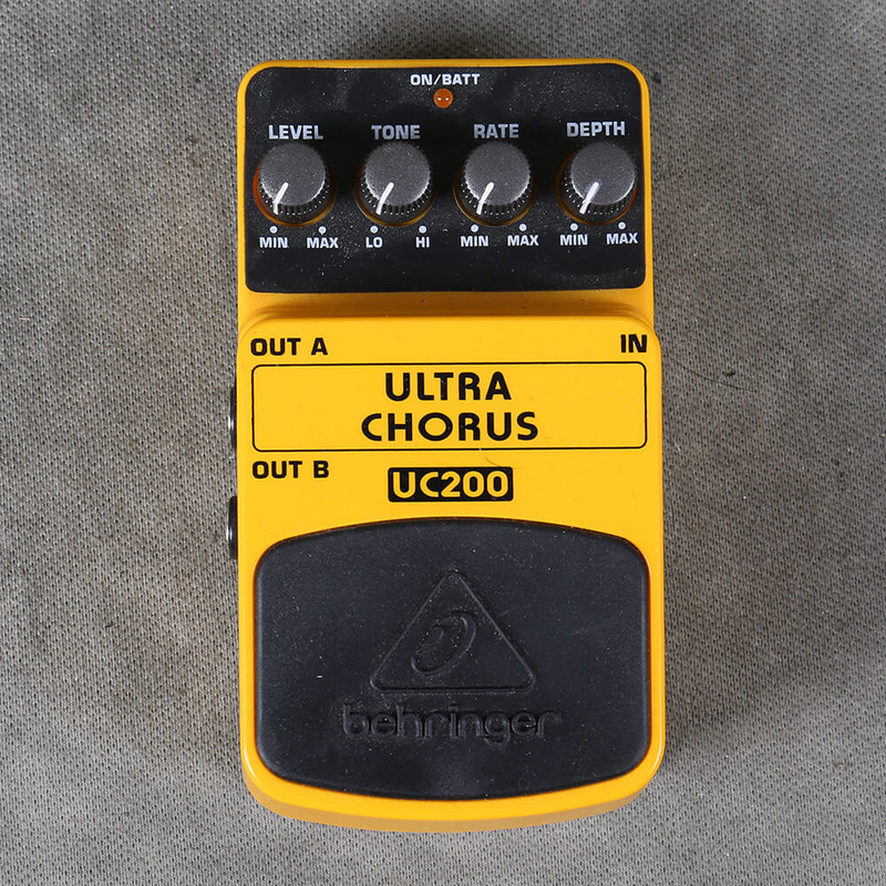 Behringer UC200 Ultra Chorus Pedal - 2nd Hand