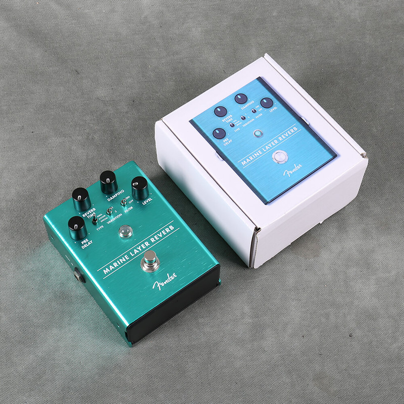Fender Marine Layer Reverb Pedal - Boxed - 2nd Hand Fender Marine Layer Reverb Pedal - Boxed - 2nd Hand