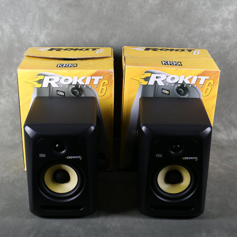 KRK Rokit RP6 G3, Pair - Box & PSU **COLLECTION ONLY** - 2nd Hand KRK Rokit RP6 G3, Pair - Box & PSU **COLLECTION ONLY** - 2nd Hand
