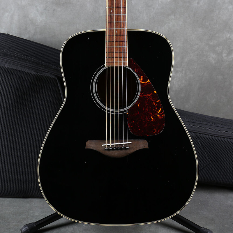 Yamaha FG720S - Black - Gig Bag - 2nd Hand