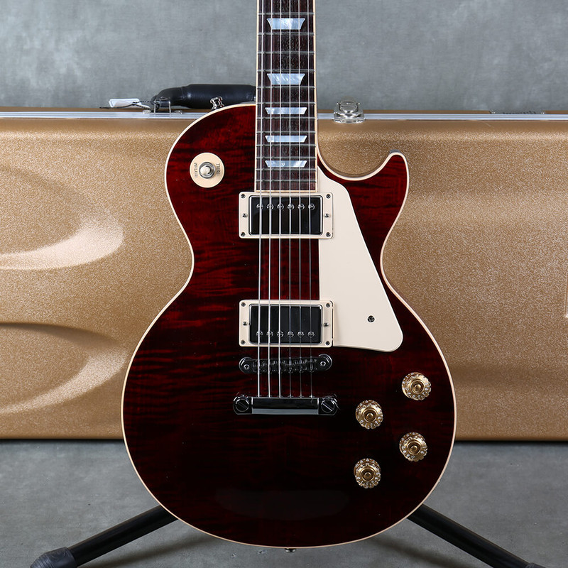 Gibson Les Paul Standard HP 2015 - Wine Red - Hard Case - 2nd Hand