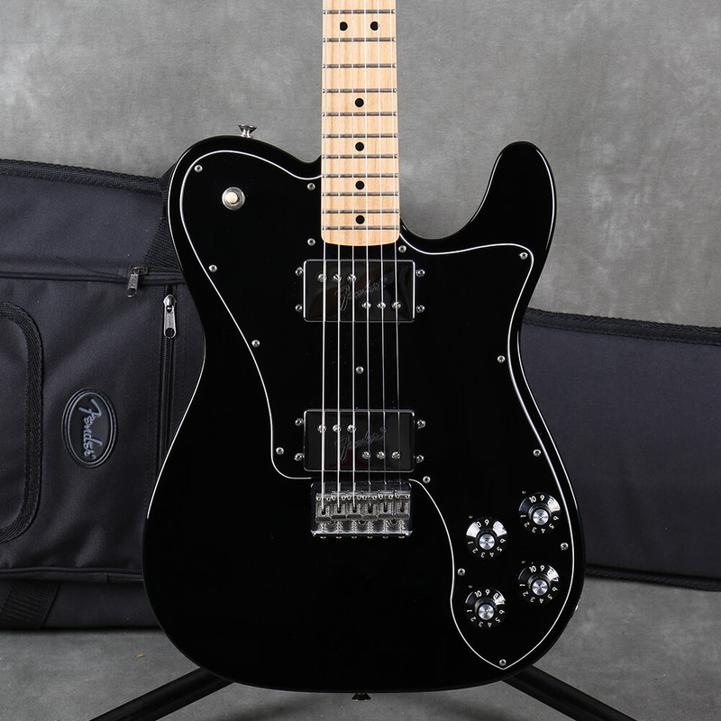 Fender 72 Telecaster Deluxe - Black - Gig Bag - 2nd Hand Fender 72 Telecaster Deluxe - Black - Gig Bag - 2nd Hand