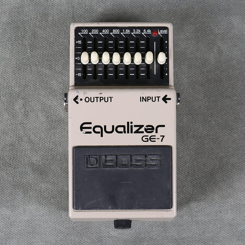 Boss GE-7 Equalizer Pedal - 2nd Hand