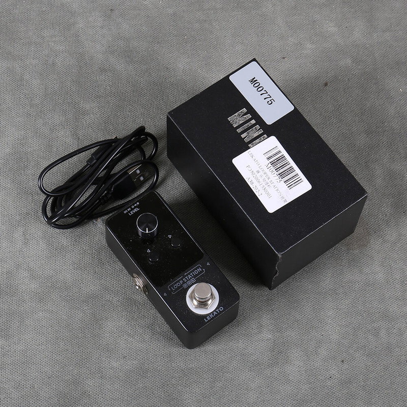 Lekato Looper Pedal - Boxed - 2nd Hand Lekato Looper Pedal - Boxed - 2nd Hand