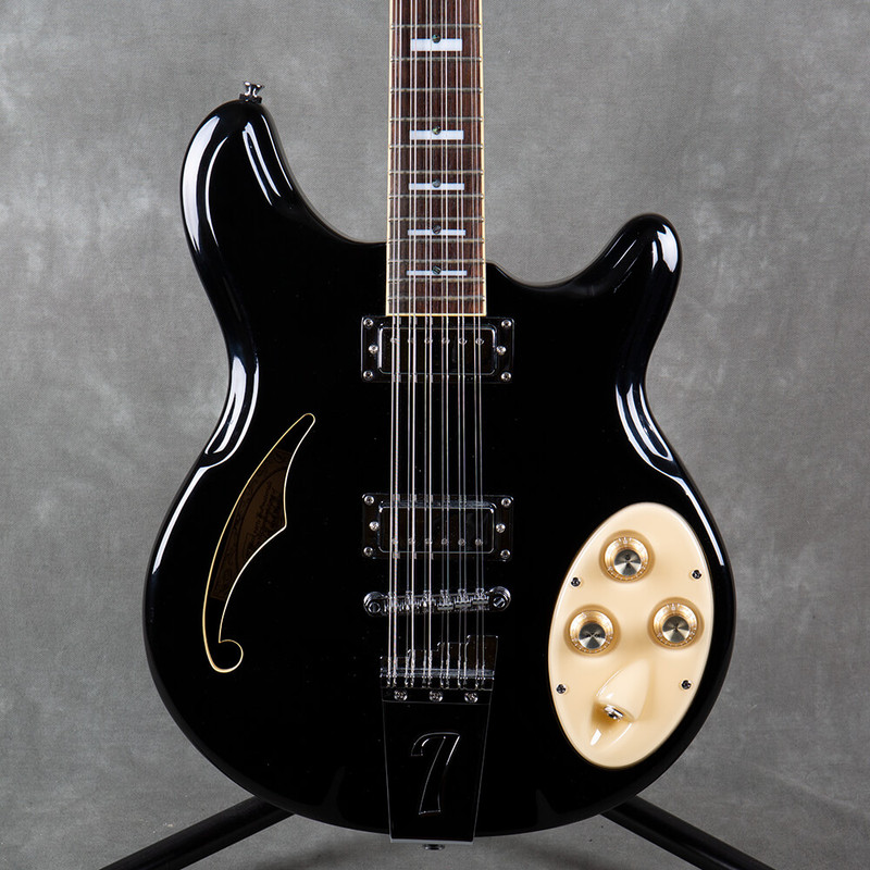 Italia Rimini 12 String Guitar - Black - 2nd Hand Italia Rimini 12 String Guitar - Black - 2nd Hand