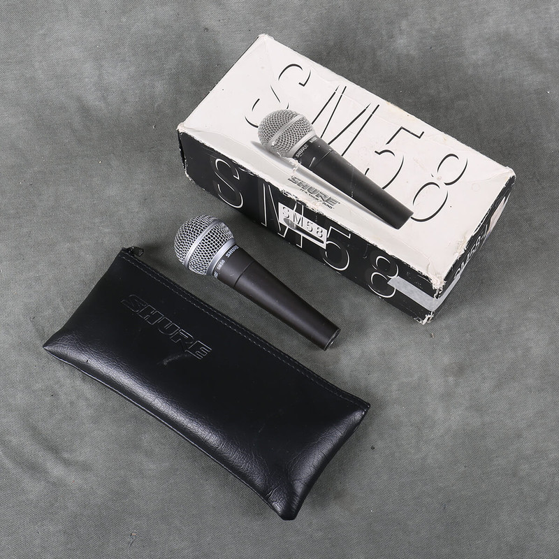 Shure SM58 - Boxed - 2nd Hand Shure SM58 - Boxed - 2nd Hand