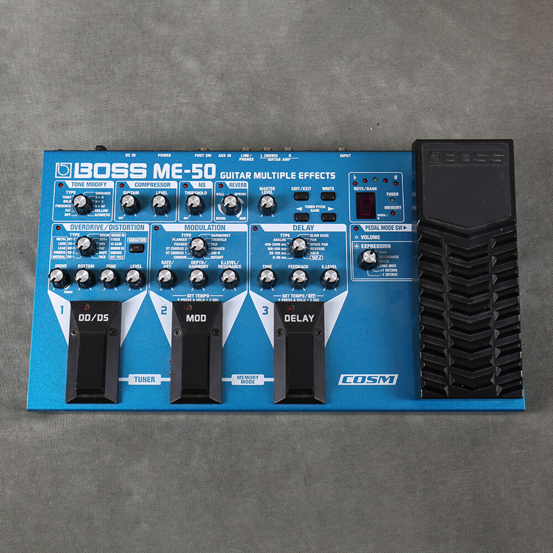 Boss ME-50 Guitar Multiple Effects - 2nd Hand Boss ME-50 Guitar Multiple Effects - 2nd Hand