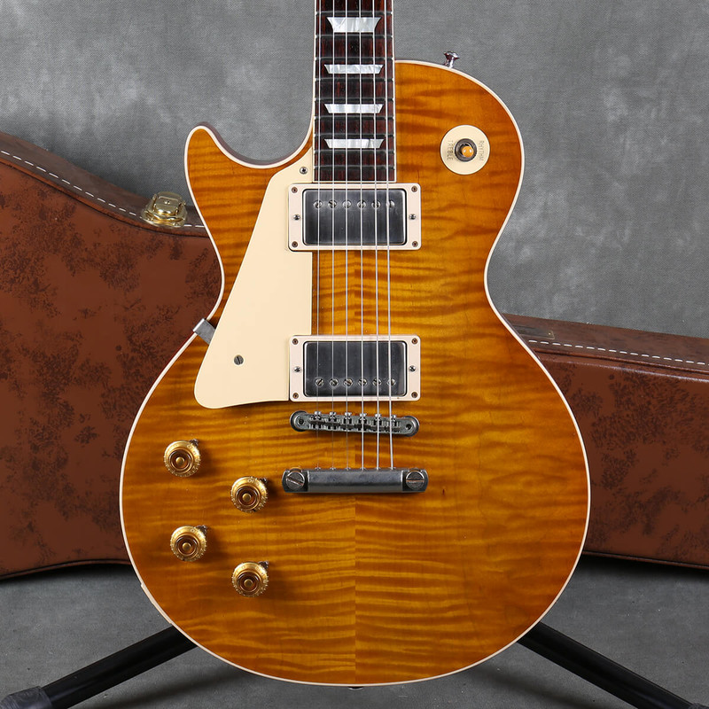 Gibson Custom Shop Historic 1959 LP Standard LH - Dirty Lemon - Case - 2nd Hand