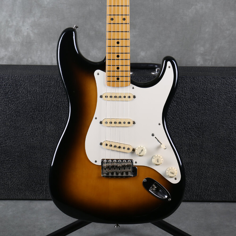 Fender ST-54 Stratocaster Made in Japan - Sunburst - Case - 2nd Hand - Used