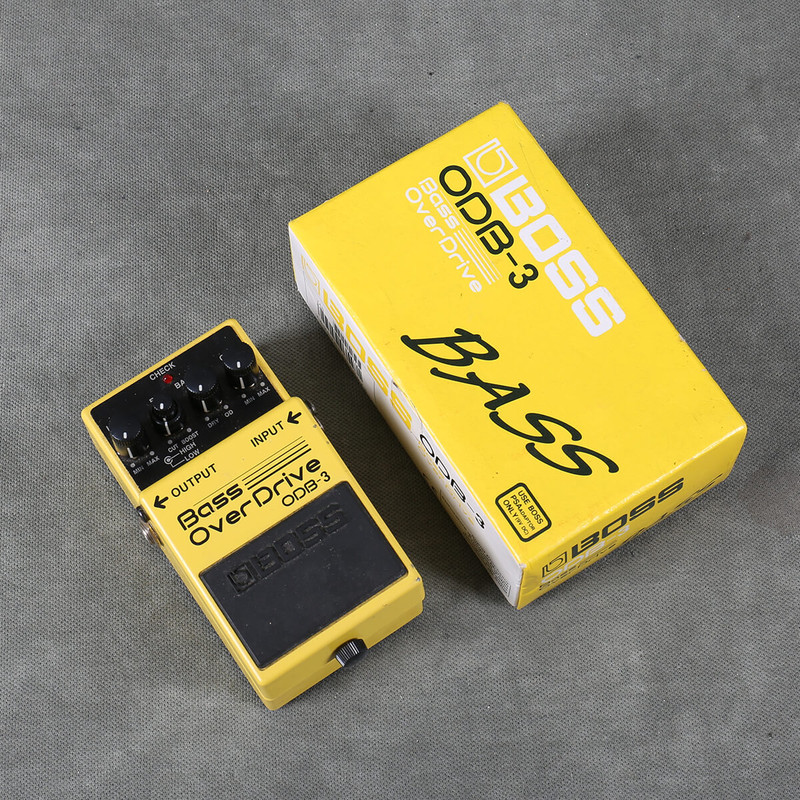 Boss ODB-3 Bass Overdrive - Boxed - 2nd Hand - Used Boss ODB-3 Bass Overdrive - Boxed - 2nd Hand - Used