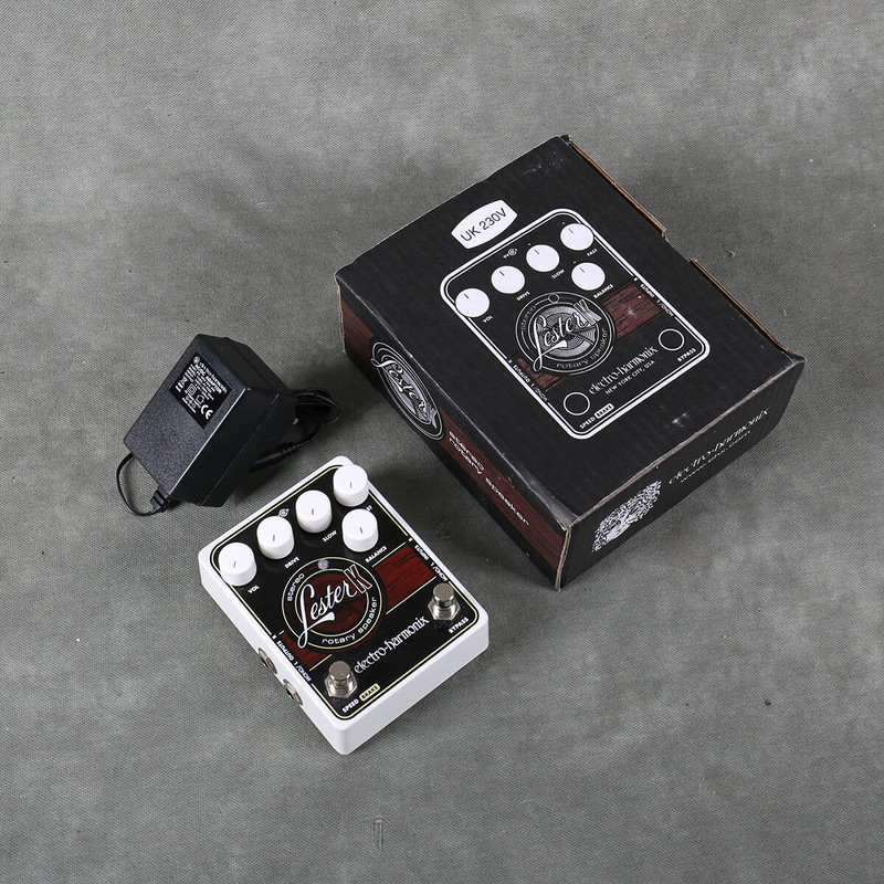 EHX Lester K Stereo Rotary Speaker Emulator - Box & PSU - 2nd Hand - Used