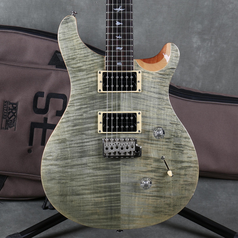 PRS SE Custom 24 - Trampas Green - Gig Bag - 2nd Hand - Used PRS SE Custom 24 - Trampas Green - Gig Bag - 2nd Hand - Used
