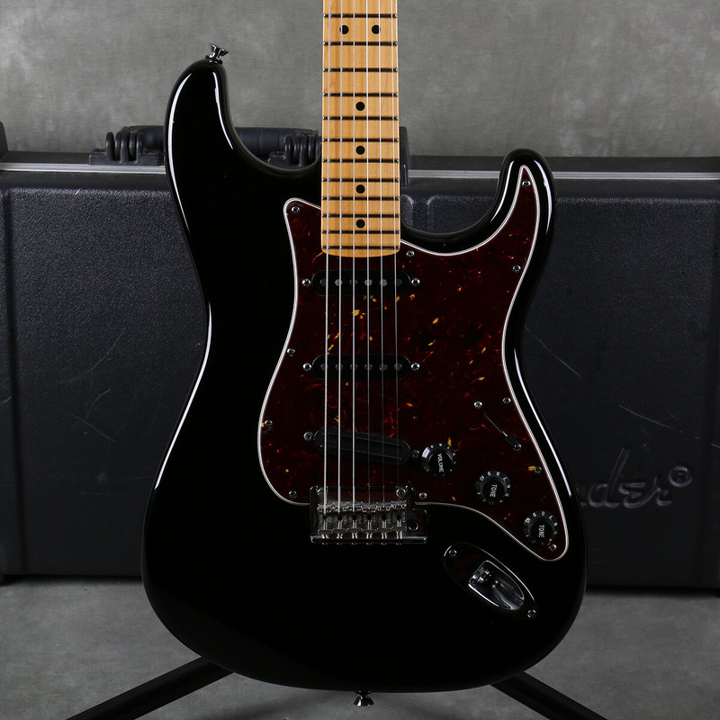 Fender American Standard Stratocaster - Black - Hard Case - 2nd Hand - Used