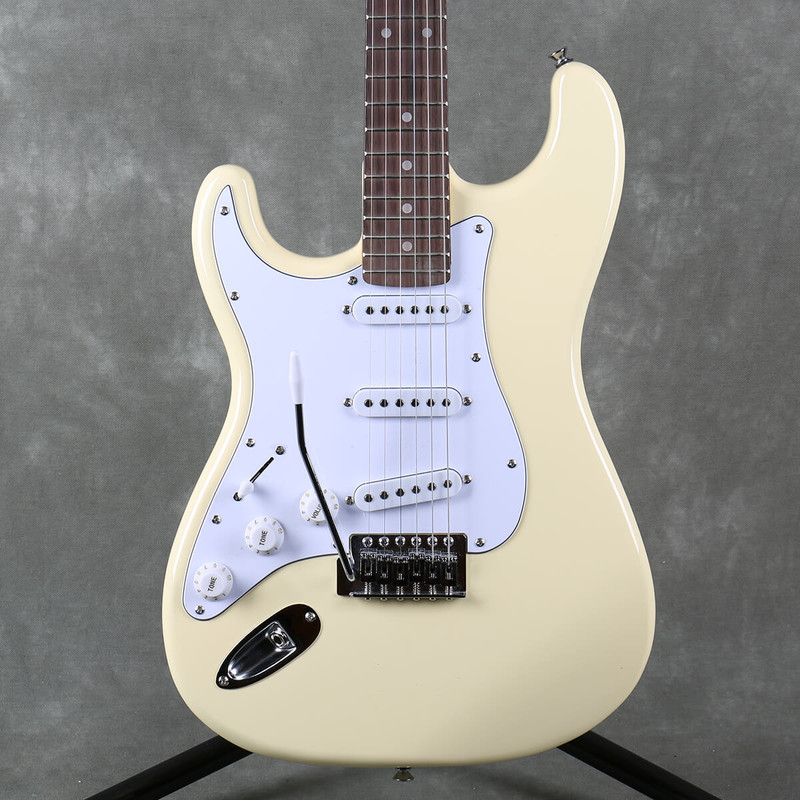 East Coast ST1 Left Handed - Vintage White - 2nd Hand - Used