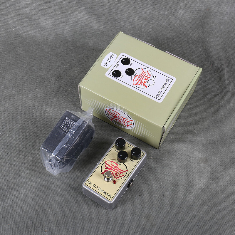 Electro-Harmonix Soul Food Pedal - Box & PSU - 2nd Hand
