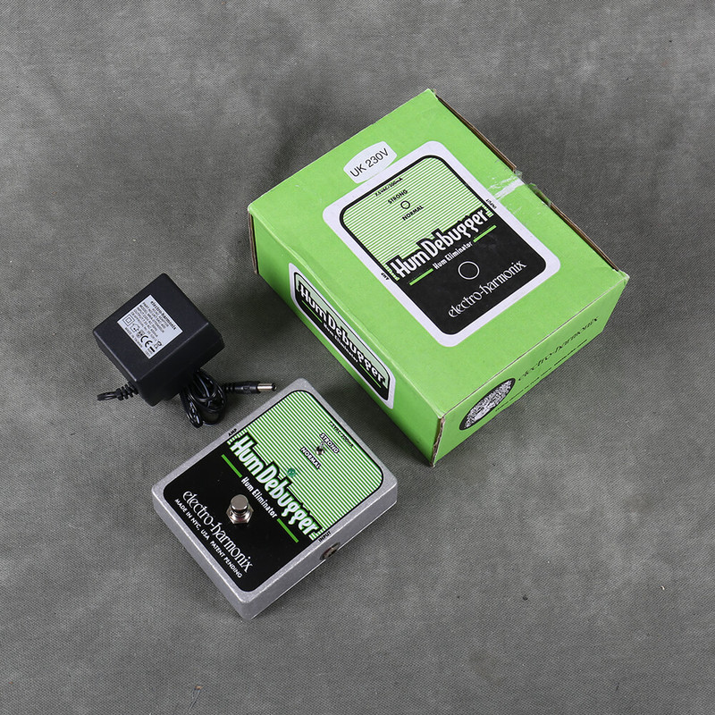 Electro-Harmonix Hum Debugger Hum Eliminator Pedal - Box & PSU - 2nd Hand
