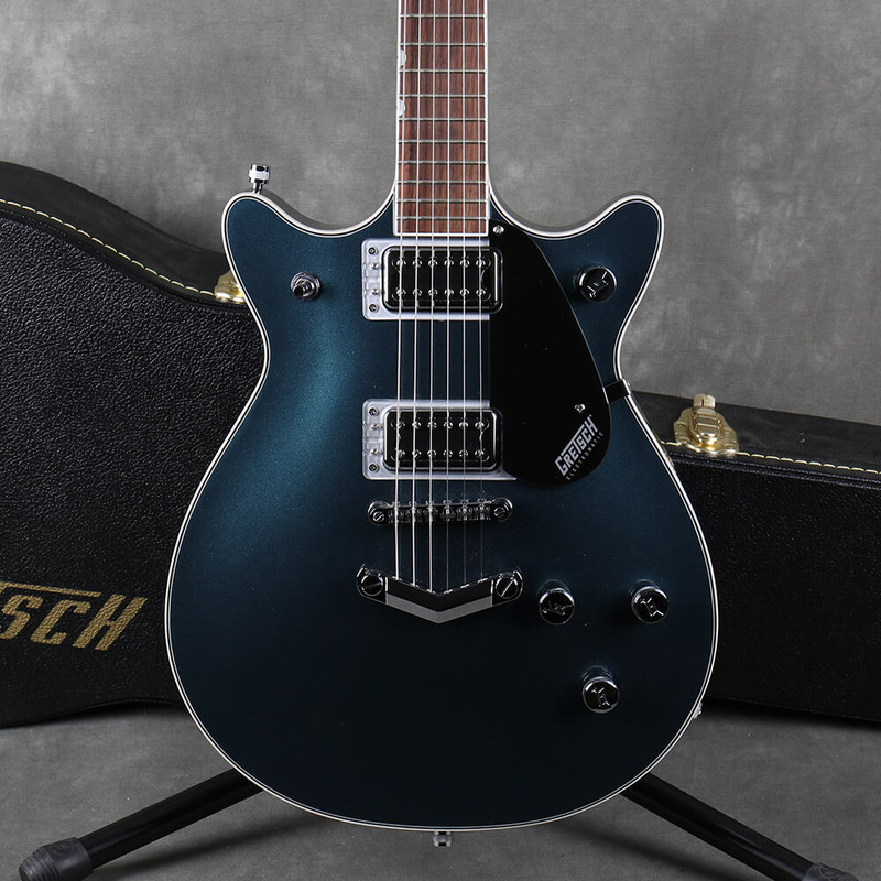 Gretsch G5222 Electromatic Double Jet BT - Jade Grey - Hard Case - 2nd Hand