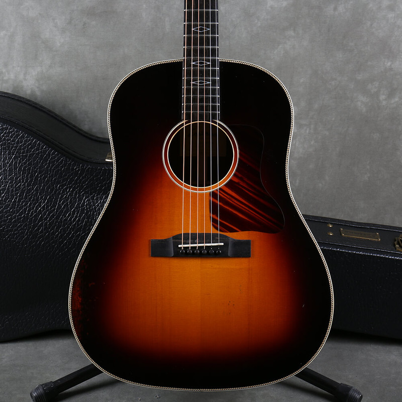 Eastman E20SS/V-SB Acoustic Guitar - Sunburst - Hard Case - 2nd Hand