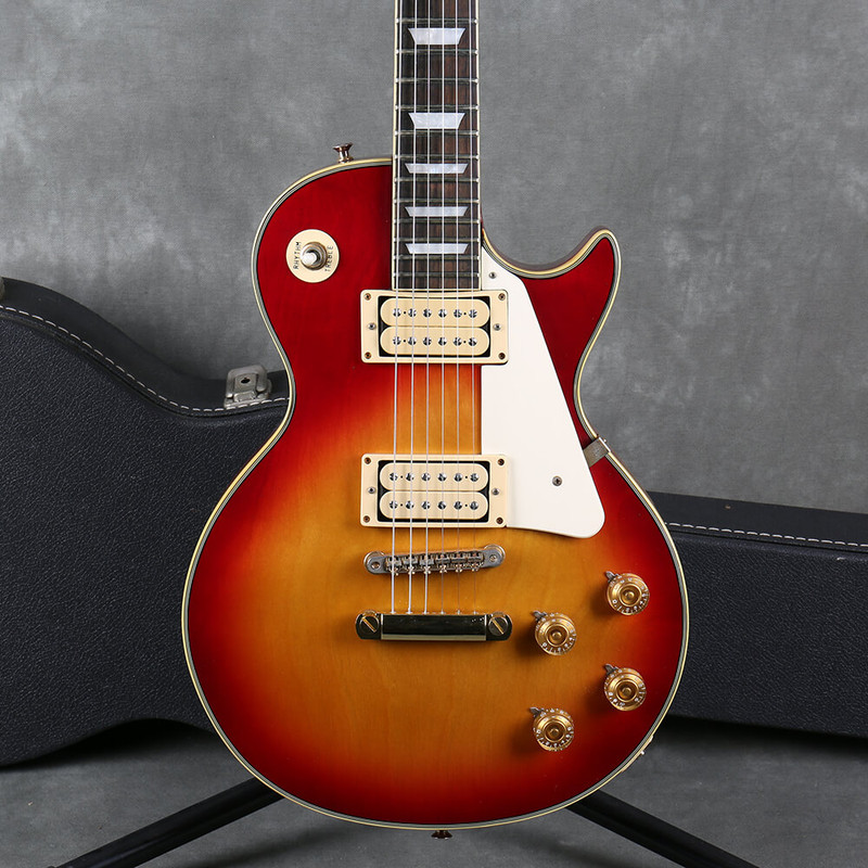 Columbus Single Cut Electric Guitar - Cherry Sunburst - Hard Case - 2nd Hand Columbus Single Cut Electric Guitar - Cherry Sunburst - Hard Case - 2nd Hand