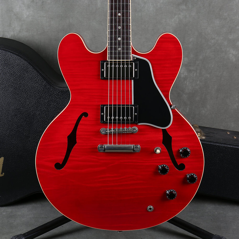 Gibson ES-335 Figured - Sixties Cherry - Hard Case - 2nd Hand