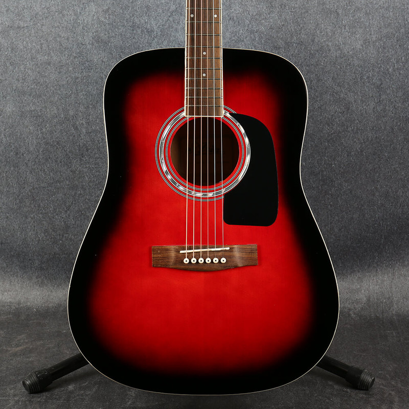 Aria AWN-15 Acoustic Guitar - Red Burst - 2nd Hand Aria AWN-15 Acoustic Guitar - Red Burst - 2nd Hand