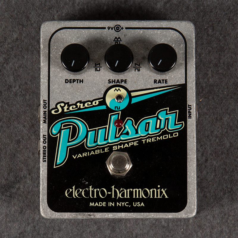 Electro-Harmonix Stereo Pulsar Tremolo Pedal - 2nd Hand