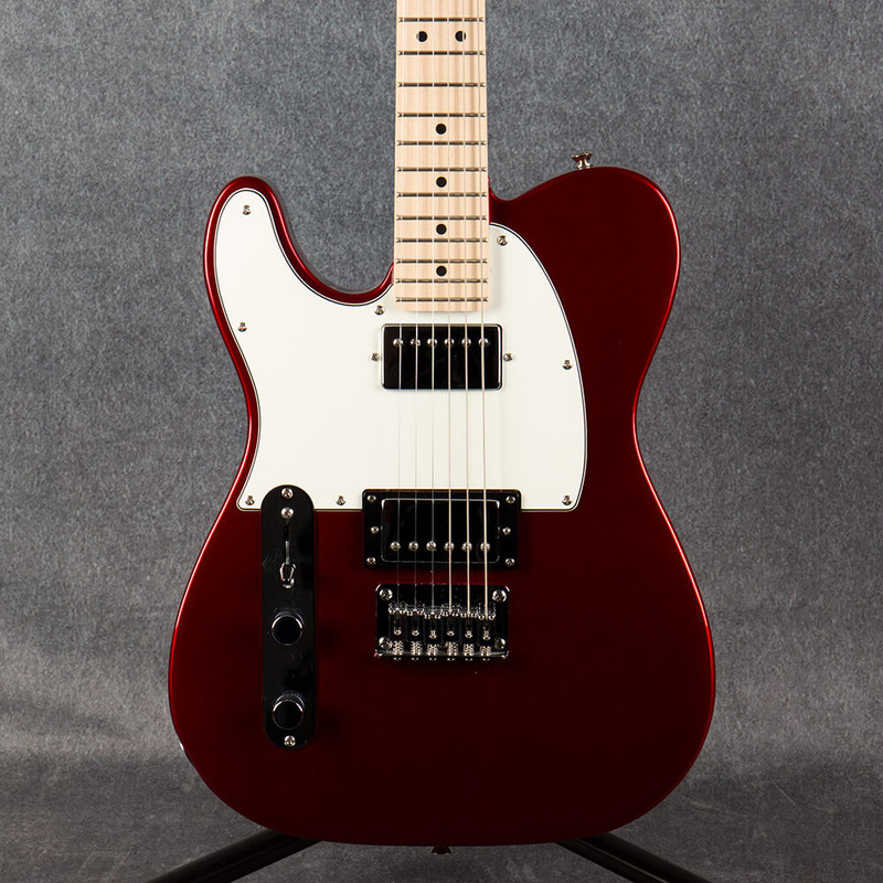 Squier Contemporary Telecaster HH, Left Handed - Metallic Red - 2nd Hand