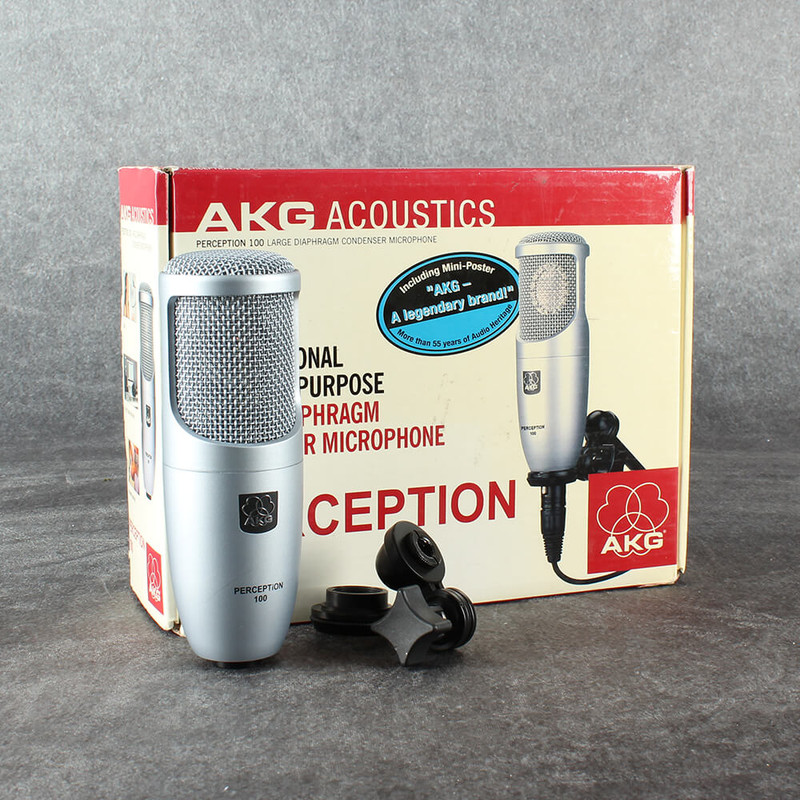 AKG Perception 100 Condenser Microphone - Boxed - 2nd Hand