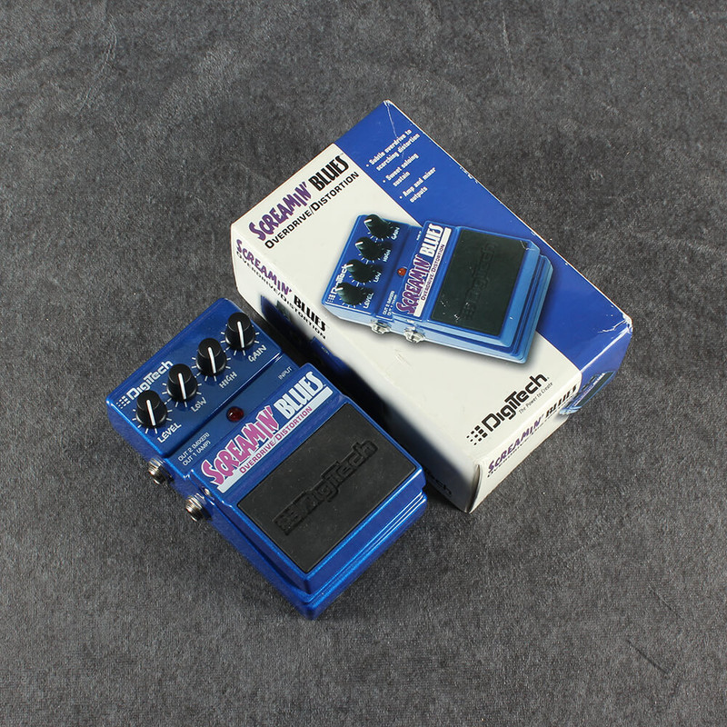 DigiTech Screamin Blues Pedal - Boxed - 2nd Hand