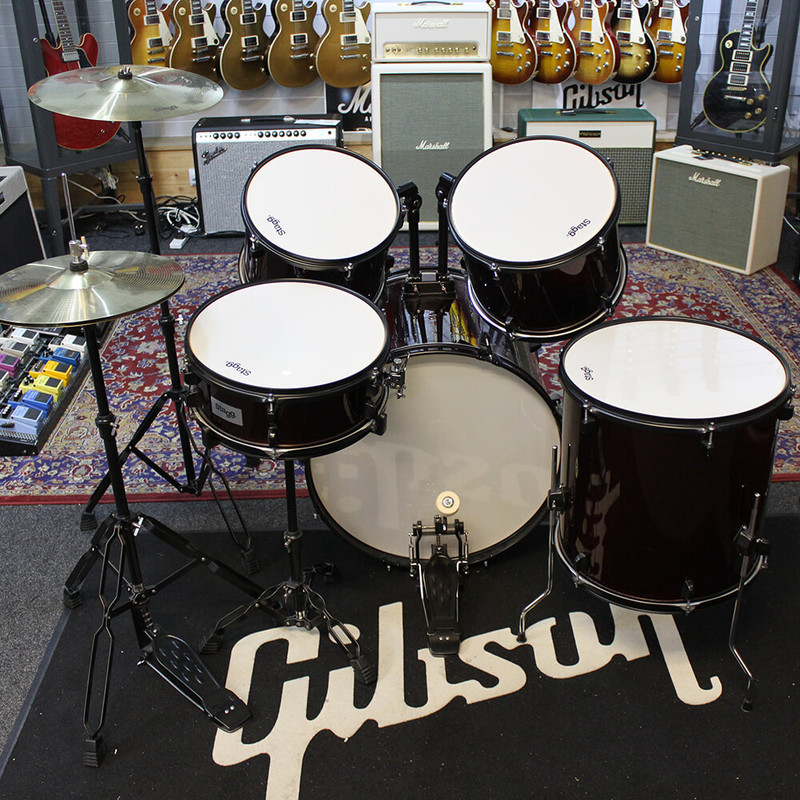 Stagg TIM122B WR 5-Piece Drum Kit - 2nd Hand Stagg TIM122B WR 5-Piece Drum Kit - 2nd Hand