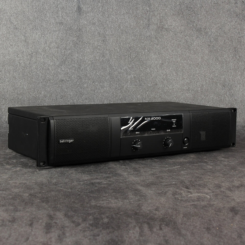Behringer NX3000 Power Amplifier **COLLECTION ONLY** - 2nd Hand