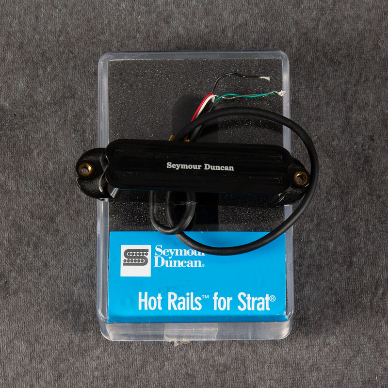 Seymour Duncan Hot Rails Strat Bridge Pickup - Black - Boxed - 2nd Hand