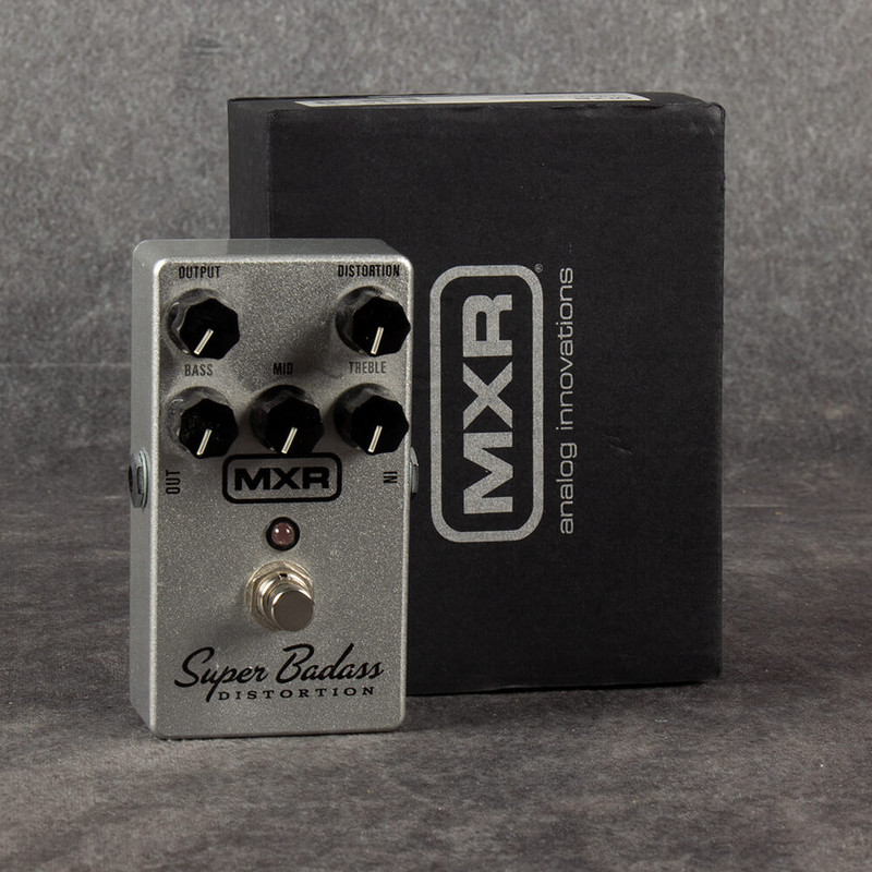 MXR Super Badass Distortion Pedal - Boxed - 2nd Hand