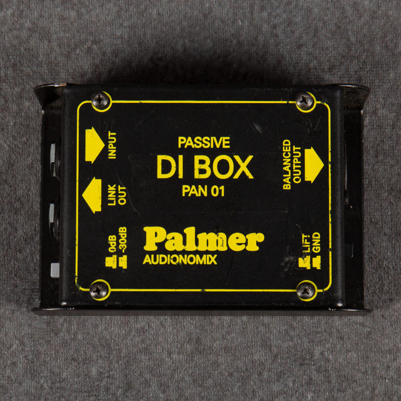 Palmer PAN 01 Passive DI Box - 2nd Hand Palmer PAN 01 Passive DI Box - 2nd Hand