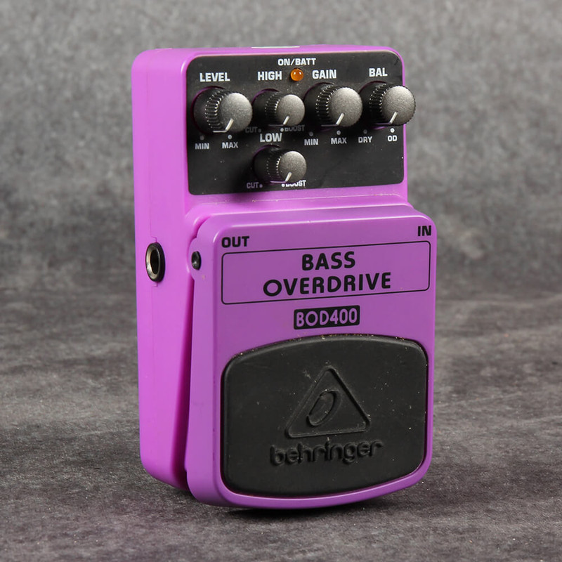 Behringer BOD400 Bass Overdrive Pedal - 2nd Hand
