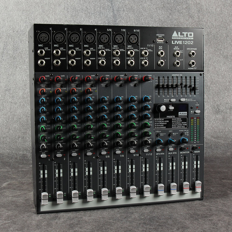 Alto Professional Live 1202 Mixer - 2nd Hand Alto Professional Live 1202 Mixer - 2nd Hand