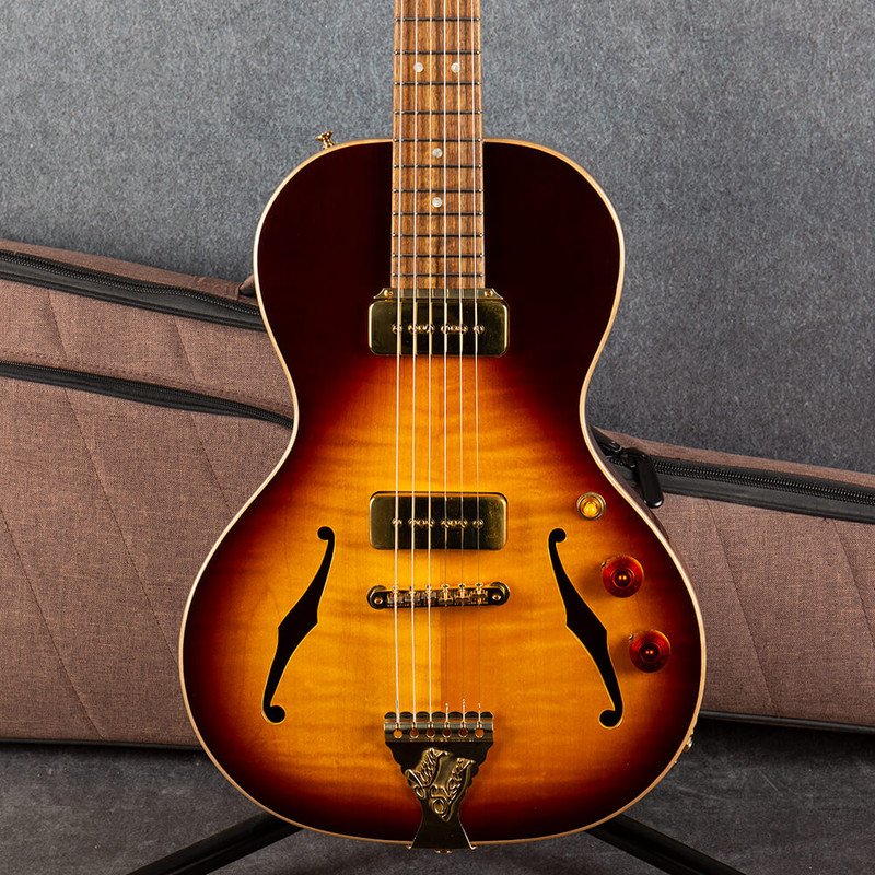 B&G Little Sister Crossroads P90 - Tobacco Sunburst - Gig Bag - 2nd Hand