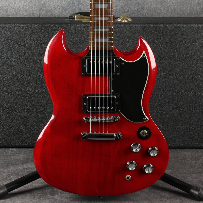 Epiphone SG Standard MIK - Cherry - Hard Case - 2nd Hand