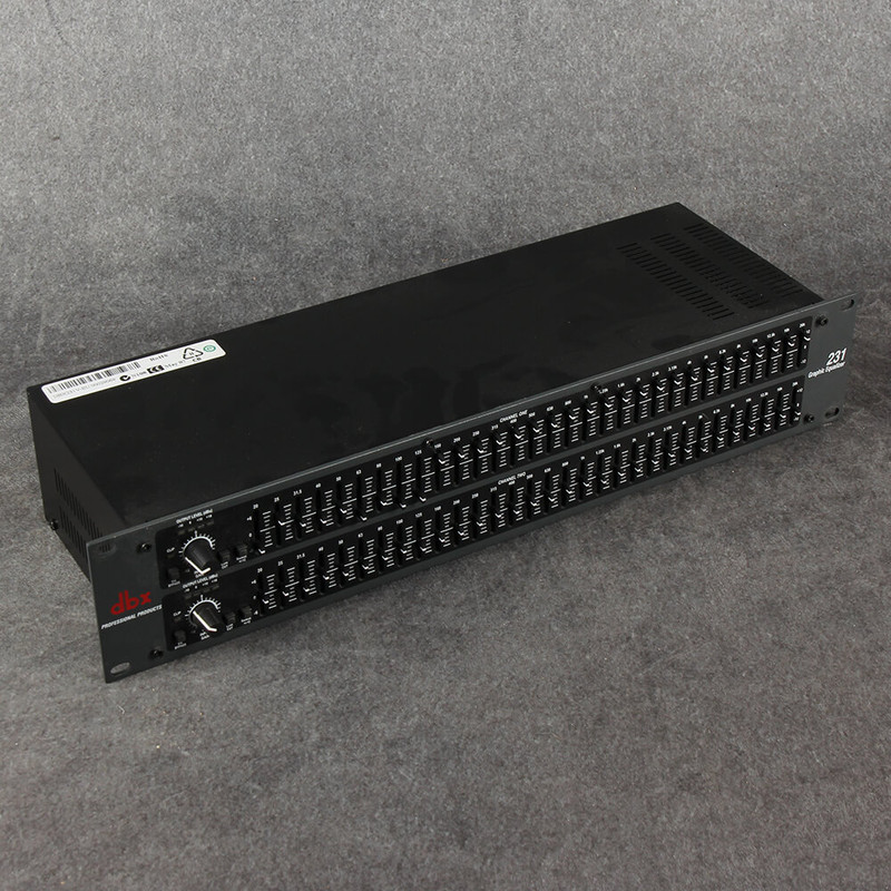 DBX 231 Dual Equalizer - 2nd Hand DBX 231 Dual Equalizer - 2nd Hand