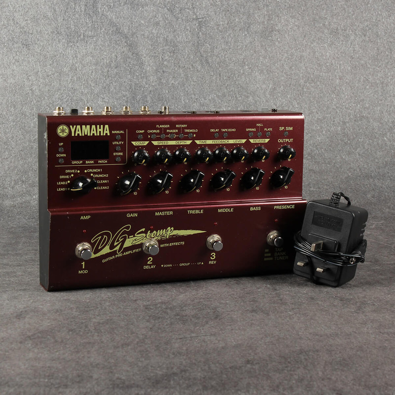 Yamaha DG Stomp Guitar Modeling Preamp - 2nd Hand Yamaha DG Stomp Guitar Modeling Preamp - 2nd Hand
