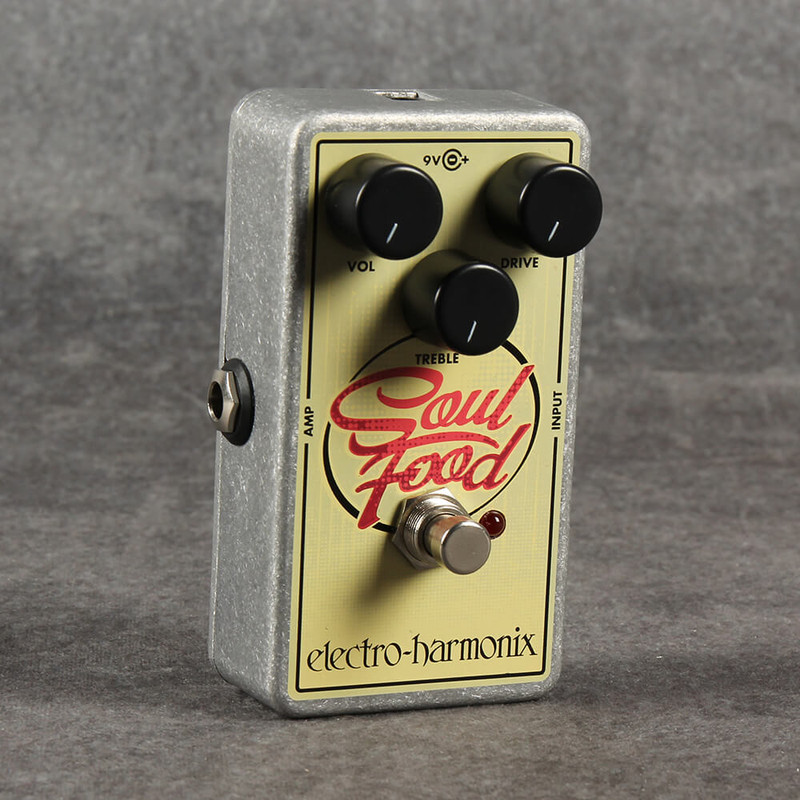 Electro-Harmonix Soul Food Transparent Overdrive Pedal - 2nd Hand