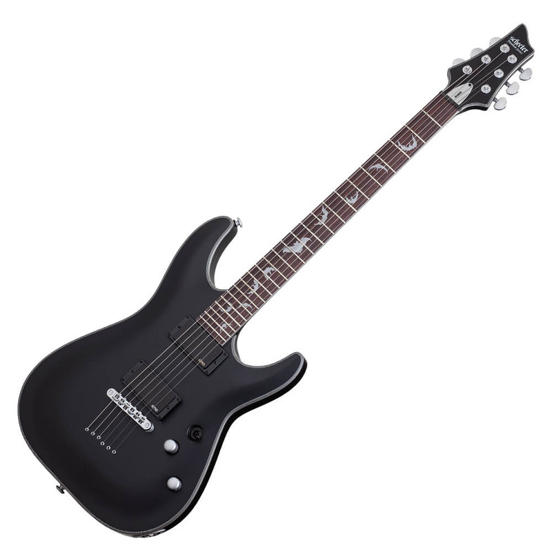 Schecter Damien Platinum-6 - Satin Black Schecter Damien Platinum-6 - Satin Black