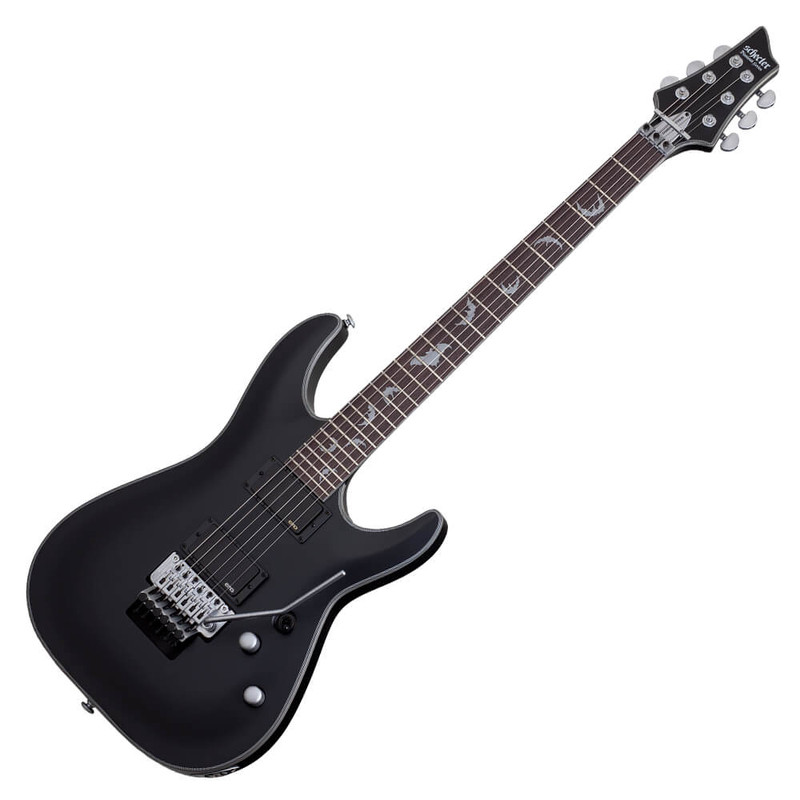 Schecter Damien Platinum-6 FR - Satin Black