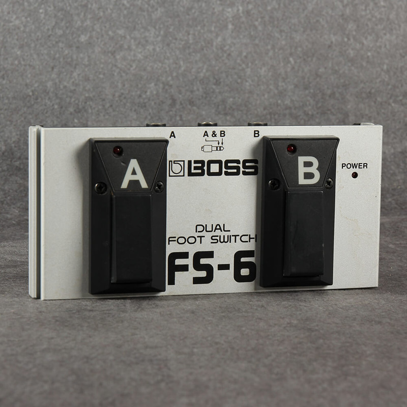 Boss FS-6 Dual Footswitch Pedal - Boxed - 2nd Hand