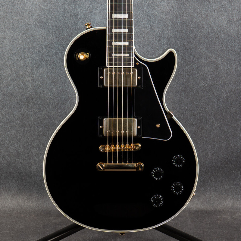 Epiphone Les Paul Custom - Ebony - 2nd Hand (122254) Epiphone Les Paul Custom - Ebony - 2nd Hand (122254)