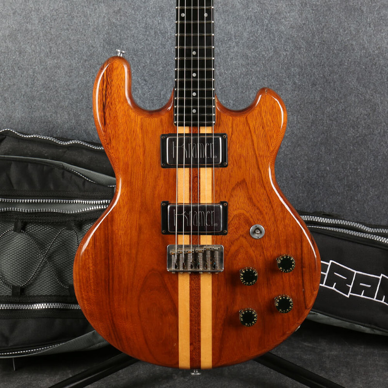 Kramer DMZ2000 1979 - Aluminum Neck - Natural - Gig Bag - 2nd Hand Kramer DMZ2000 1979 - Aluminum Neck - Natural - Gig Bag - 2nd Hand