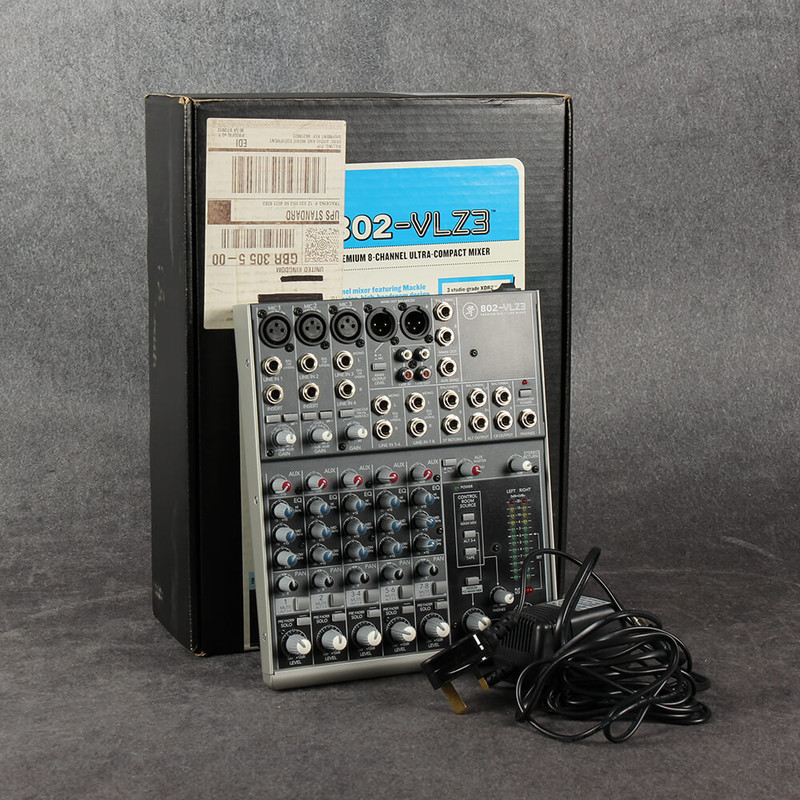 Mackie 802-VLZ3 Mixer - Boxed - 2nd Hand
