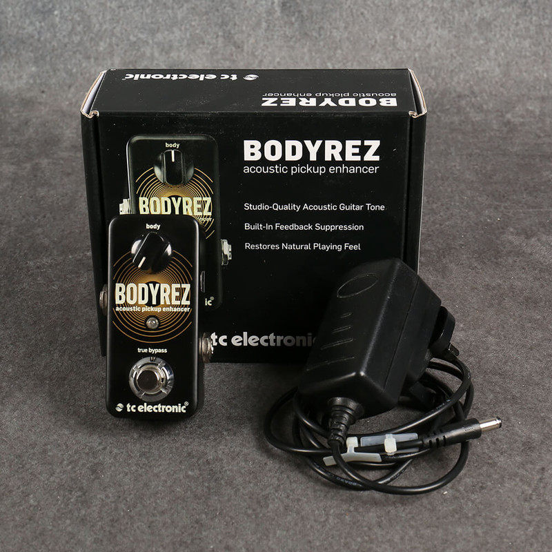 TC Electronic BodyRez Acoustic Pickup Enhancer - Box & PSU - 2nd Hand