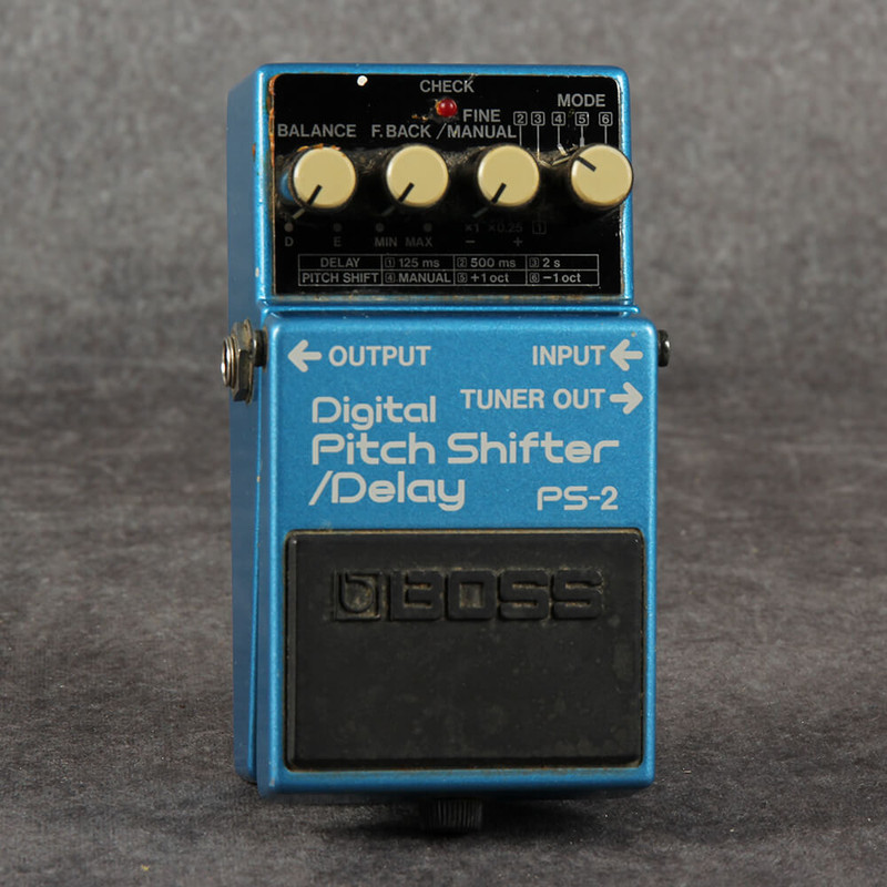 Boss PS-2 Pitch Shifter Delay Pedal - Made in Japan - 2nd Hand Boss PS-2 Pitch Shifter Delay Pedal - Made in Japan - 2nd Hand