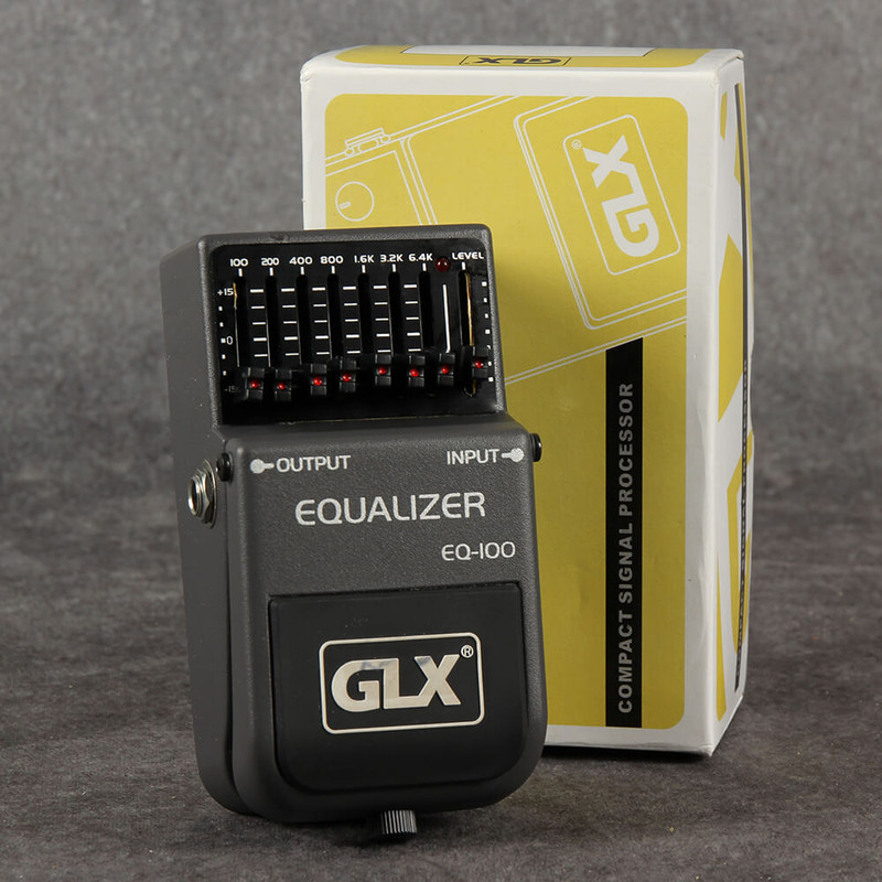 GLX EQ-100 7 Band Equalizer Pedal - Boxed - 2nd Hand GLX EQ-100 7 Band Equalizer Pedal - Boxed - 2nd Hand